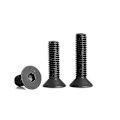 Miniatyrbilde 3 av 3: Pakke med 10 Phillips flathode maskinskruer - M8 x 35 mm