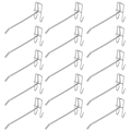 Miniatyrbillede 8 af 8: 30 stk Supermarked Krog Jerngitter Hyldekrog Smykker Display Hyldekrog 3,5 mm tykkelse 15 cm / 5,9 tommer lang