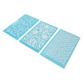 Miniatyrbilde 3 av 8: Polymer Clay Silk Screen sjablonger DIY Gjenbrukbare silketrykksett for smykker Leirøreringer Dekor 208, 210, 223