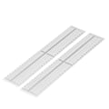 Miniatyrbilde 6 av 8: 2 stk linjal klar skala tykk DIY quilting søm grafisk design dekkant linjal
