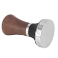 Miniatyrbilde 5 av 8: 51mm Kaffe Tamper i rustfritt stål av matkvalitet med trykktamper med trehåndtak for kaffeverktøy