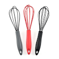 Miniatyrbilde 2 av 5: 3 stk. Flat Egger og Ballong Egg Raider - egnet for non-stick kokekar, silikon rød