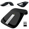 Miniatyrbillede 2 af 5: Foldbar Trådløs Computermus, 2.4GHz Foldbar PC Gaming Mus, Ergonomisk Design Bærbar Optisk Mus med USB-modtager Kompatibel med PC/Laptop