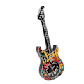Miniatyrbild 3 av 8: Gitarr Väggklocka Simulering Tid Noggrann Gitarr Klocka Väggdekor för Hem Sovsal Sovrum 5680 Gitarr