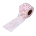 Miniatyrbillede 4 af 8: Tulle stof DIY håndværk slidstyrke lille flash bærbar polyester pailletter tyl rulle 6cm lyserød