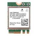 Miniatyrbillede 1 af 5: MT7921 WIFI6 2.4G 5G Gigabit Netværkskort M2 5.2 BT Netværkskort Desktop Computer Laptop Indbygget Trådløst Netværkskort