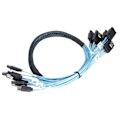 Miniatyrbillede 5 af 8: SATA-kabler 7-bens hurtige hastighed 6 Gbps mini brug nemt 6 ledninger højhastigheds SATA-kabelsæt til computer