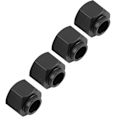 Miniatyrbild 5 av 8: RC-bilhjul breddar adapter 9 mm breddningsset för TRAXXAS TRX-4 D90 SCX10 1/10 bil (svart)