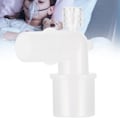 Miniatyrbillede 5 af 8: L-formet plastikslangetilslutningsadapter til ventilationsrør