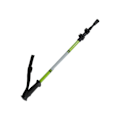 Miniatyrbillede 7 af 8: Tredelt aluminiumlegering Alpenstock korrosionsbestandig teleskopisk vandrestavGrøn