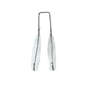 Miniatyrbild 1 av 8: Nose Bridge Shaper Lyftande Uträtning Mjuk silikon Nose Bridge Corrector Device for Night Transparent (Single End)