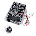 Miniatyrbild 6 av 8: Halvledarkylning Dubbelkärnig Elektronisk Kylare Kylsystem DC12V 120W
