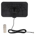 Miniatyrbild 1 av 8: Digital HD-TV inomhus Antennsignalmottagningsantenn Svart VHF170‑240Mhz/UHF470‑860Mhz