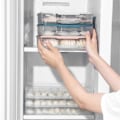 Miniatyrbilde 3 av 5: Kjøleskap Crisper Dumpling Fryser Dumpling Beholdere grønn