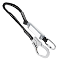 Miniatyrbild 8 av 8: Camnal High Altitude Protective Safety Elastic Buffer Sling Bälte med krok AntiFall Strap