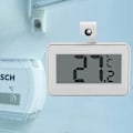 Miniatyrbillede 4 af 5: Køleskabstermometer, LCD Digitalt Køleskabstermometer med Justerbart Stativ og Magnet, -20 til 60 (-4F til 140F)