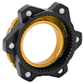Miniatyrbillede 7 af 8: MEIJUN Centerlock til 6 Bolt Fitting Adapter Lockring Aluminiumlegering Akselnavadapter til Thru Axle Nav Guld