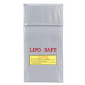 Miniatyrbilde 1 av 8: Lithium Ion Battery Safe Bag Brannsikker eksplosjonssikker oppbevaringspose beskytter 10x20cm