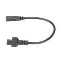 Miniatyrbild 6 av 8: IEC320 C8 till IEC320 C5 power IEC320 C8 hane till C5 hona kabeladapter för 3-stifts power för bärbar dator 100‑250V