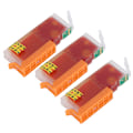 Miniatyrbilde 8 av 8: 3 stk skriverpatroner til Canon CLI871 MG5780 TS6080 TS5080 Kontor Skole Blekkforsyninger