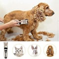 Miniatyrbillede 5 af 5: Clipper Trimmer Hunde Kat Hårklipper Professionel Dyrehårstrimmer Kæledyrstrimmer Med 4 Begrænsningskamme