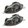 Miniatyrbilde 2 av 8: 2 stk 5,5 cm/11g Fargerike paljetter Kunstig frosk Fiske lokker Hardt agn med kroker Fiskeutstyr Tilbehør2#