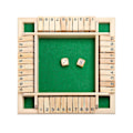 Miniatyrbild 1 av 5: Barnpresent Shut The Box Trä Matematik Traditionell Pub Brädspel Tärningsspel Resespel 4 Spelare Zekai