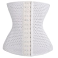 Miniatyrbild 2 av 5: Skulptande midjeformare: Andningsbart shapewear för kvinnor XXXL Vit