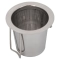 Miniatyrbillede 4 af 7: Rustfrit stål mesh te infuser metal kop si Foldeligt filter med låg