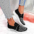 Miniatyrbilde 2 av 4: Kvinner: Ortopediske Slip-on Platform Sneakers, Moteriktige og komfortable36 Lyse Rosa