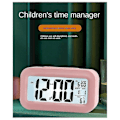 Miniatyrbild 2 av 4: LED Digital Väckarklocka Snooze Elektronisk Väckarklocka Temperatur Luftfuktighet Display Skrivbordsklockor H