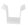 Miniatyrbillede 5 af 8: Ziplock poseholder - poseholder til poser - akryl - håndfri til at hælde rester - madposeholder til køkkenhjem S