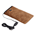 Pikkukuva 3 / 8: Lämmitetty Beauty Hand Rukkaset USB 3 Asetukset Electric Lämmityskäsineet SPA Hand CareRuskea