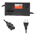 Miniatyrbilde 4 av 8: 72V 20AH 2,5A lader med indikatorlys for elsykkel elektromobil 220V CN