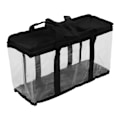 Miniatyrbild 7 av 8: PVC-verktygsförvaringsväska transparent dragkedja dammtät stor kapacitet verktygsorganisatör för underhåll 38 X 15 X 21cm