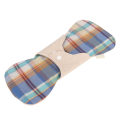 Miniatyrbillede 2 af 8: Feminin hudvenlig vaskbar klud menstruationspude Genanvendelig hygiejnebind Trusseindlæg (plaid type)