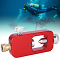 Pikkukuva 5 / 8: DEDEPU Scuba Adapter Heads Sukellusmuuntaja isosta pullosta pieneen pulloon 8mm red