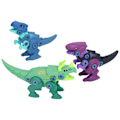 Miniatyrbillede 3 af 8: Adskil Dinosaur Legetøj Børn Dinosaur Bygning Konstruktionssæt Læringslegetøj med Elektrisk Boremaskine