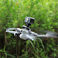 Miniatyrbilde 4 av 5: SUNNYLIFE MM3-GZ459 for DJI Mini 3 Pro Topp Ekspansjonsbrakett 1/4 Skrue Action Kamera Feste Adapter