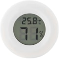 Miniatyrbillede 1 af 5: Reptil Termometer, Mini LCD Digitalt Termometer Hygrometer Rund Form til Humidorer Drivhus Have Kælder Køleskab Skab