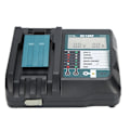 Miniatyrbilde 2 av 8: DC18RF lader med skjerm USB-grensesnitt passer for Makita 14V/18V litiumbatteri EU 100V‑240V