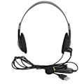 Miniatyrbilde 5 av 8: SY440MV Kablet hodesett 3,5 mm/USB Kundeservice Over Ear-hodetelefoner med støyreduserende mikrofonUSB