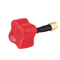 Miniatyrbillede 1 af 8: 5,8G 2dBi LHCP Quadcopter FPV Svampe 50mm Antenne SMA/RP-SMA Til RC Drone (Rød)