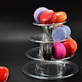 Pikkukuva 2 / 5: Macarons-torniteline, 4-kerroksinen cupcake-teline, ruokateline