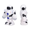 Miniatyrbillede 8 af 8: Elektrisk robotlegetøj kølelys svingarme ben dansende robot perfekt gave til børn