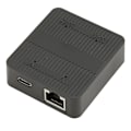 Miniatyrbilde 6 av 8: Ethernet-splitter RJ45 1 inn 2 ut 1000 Mbps USB C strømforsyning sikker stabil signal LAN-splitter med USB-kabel for bryter TV PC