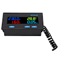 Miniatyrbilde 5 av 8: Digital Voltmeter Ammeter Panel 8 i 1 Multifunksjonell Power Meter Farge LCD-skjerm AC Energimonitor AC60‑300V 20A