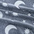 Miniatyrbillede 5 af 5: Luminous Dobbeltsidig Flannel Tæppe Tykt Hyggeligt Tæppe til Kontor Børn 1,5x2m