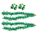 Pikkukuva 7 / 8: Shamrock Confetti Clover Tinsel Garland Lucky Irish Themed Craft Party Decorations