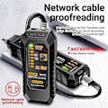 Miniatyrbilde 5 av 5: M469A Nettverkskabelfinner RJ45 RJ11 LAN Kabelfinner Tester Anti-Interferens Testinstrument
